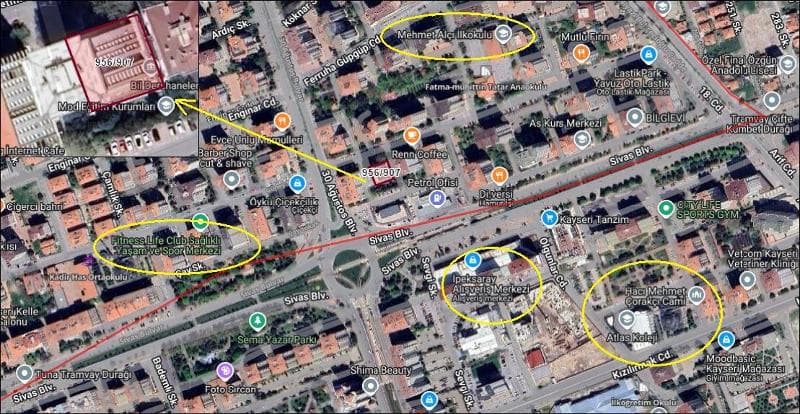 Erciyesevler Mahallesi'nde Mesken