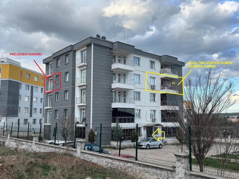 Dönümlü Mahallesinde Mesken