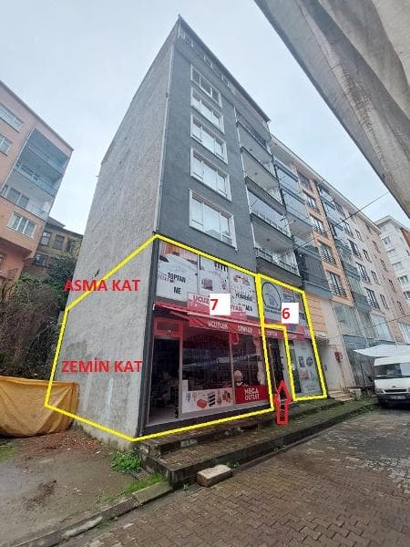 Bozkurt Mahallesi'nde Dubleks Dükkan