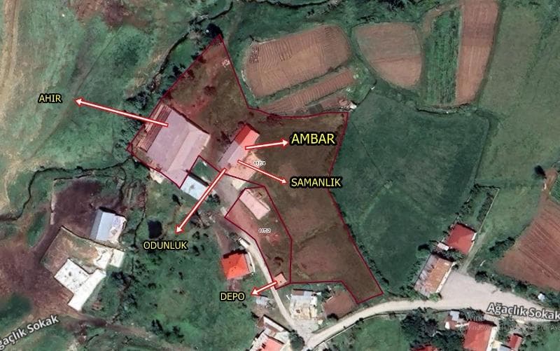 Ağaçlık Mah. 3 Parselden Oluşan Çiftlik