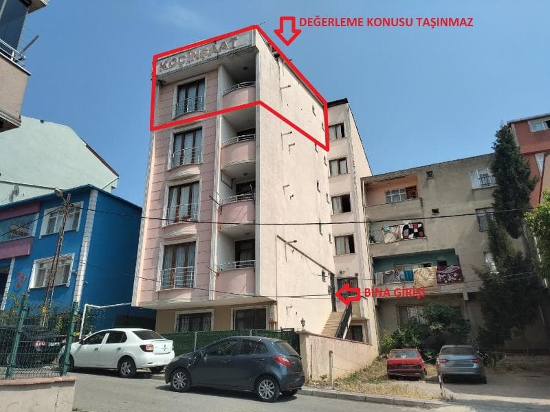 Orta Mahallesi'nde Çatı Piyesli Daire