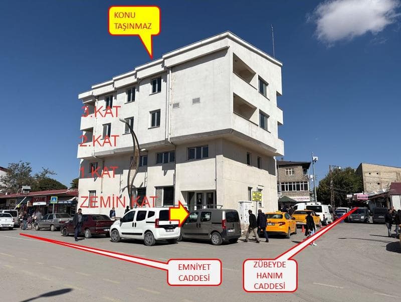 Beyazıt Mahallesi'nde Betonarme Bina