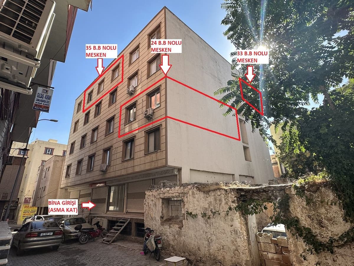 Vakıfbank'tan Satılık 1+1 Daire