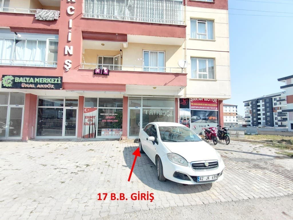 VakıfBank'tan Karapınar'da Satılık Dükkan