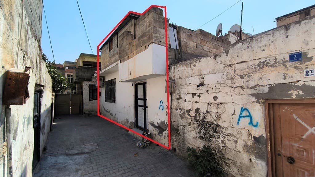 VakıfBank' tan Satılık Avlulu Kargir Ev