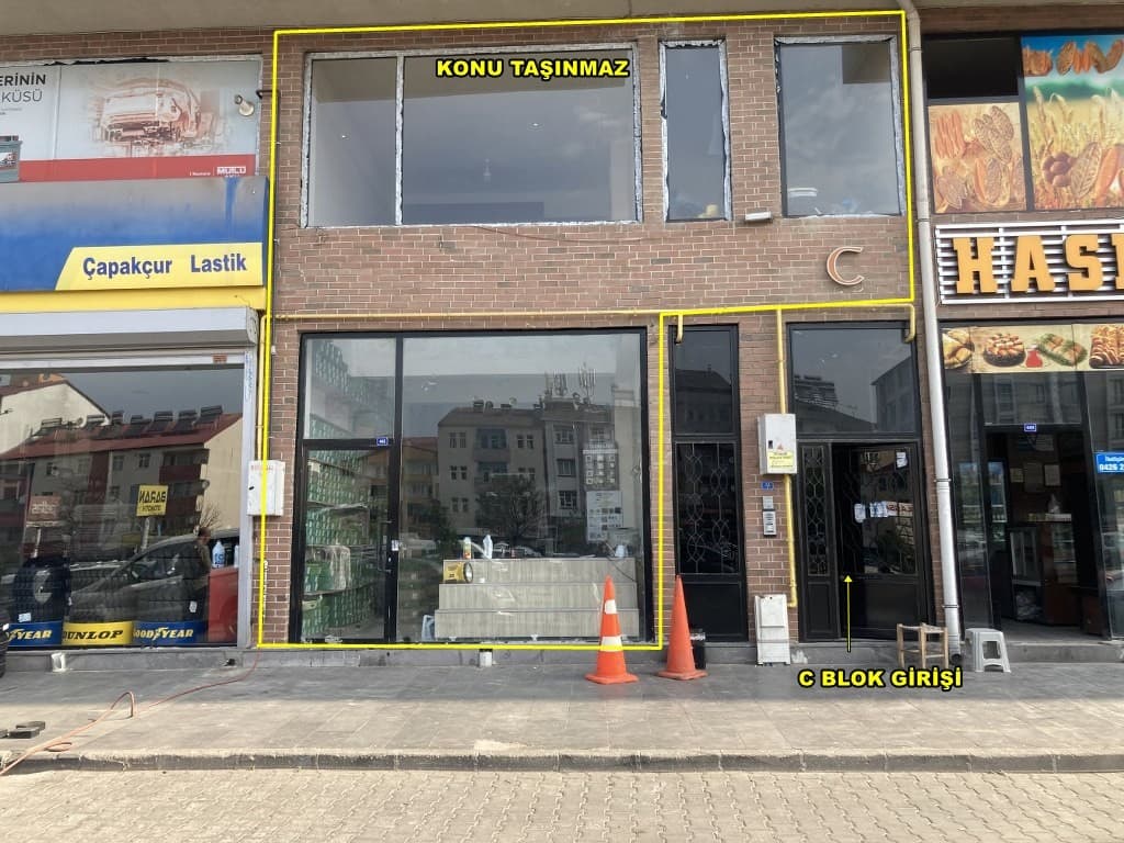 VakıfBank'tan Satılık Depolu Asma Katlı Dükkan