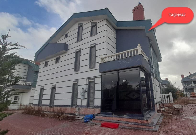 VakıfBank'tan Satılık 5+1 Villa