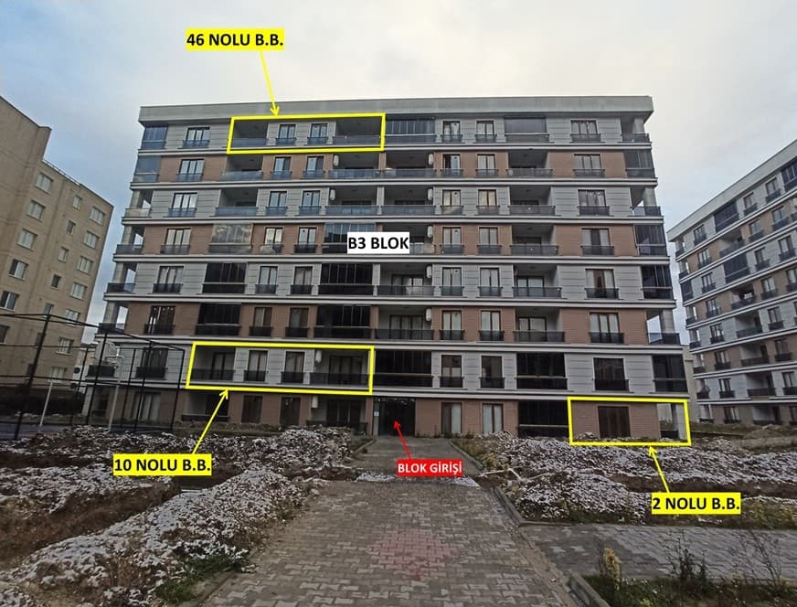 VakıfBank'tan Satılık 2+1 Daire