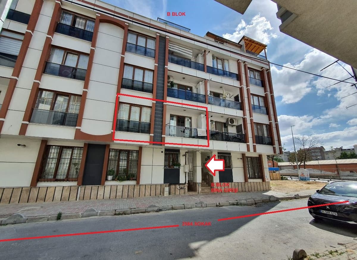 VakıfBank'tan Satılık 2+1 Daire