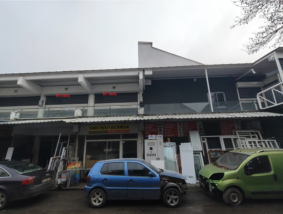 VakıfBank'tan Satılık 2 Adet Asma Katlı Dükkan