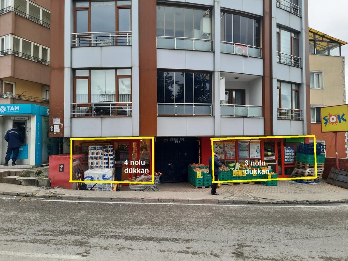 VakıfBank'tan Satılık 2 Adet Dükkan