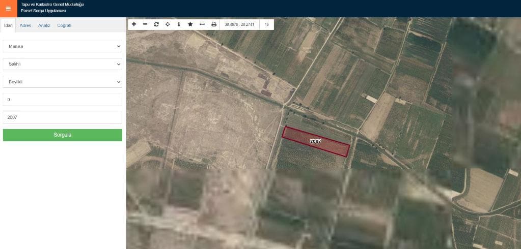 SALİHLİ BEYLİKLİ MAHALLESİ'NDE SATILIK BAĞ (101196499)