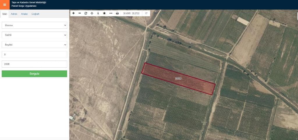 SALİHLİ BEYLİKLİ MAHALLESİ'NDE SATILIK BAĞ (101196596)