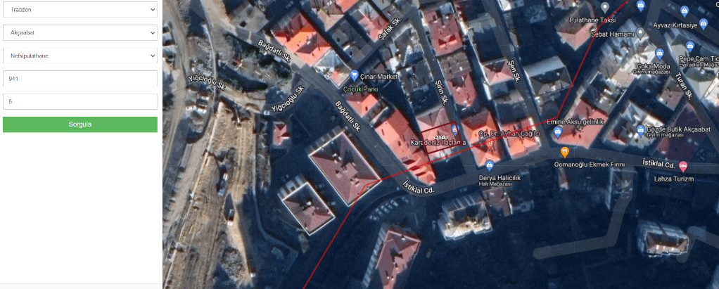 AKÇAABAT NEFSİPULATHANE MAH. SATILIK DAİRE (R-1406)