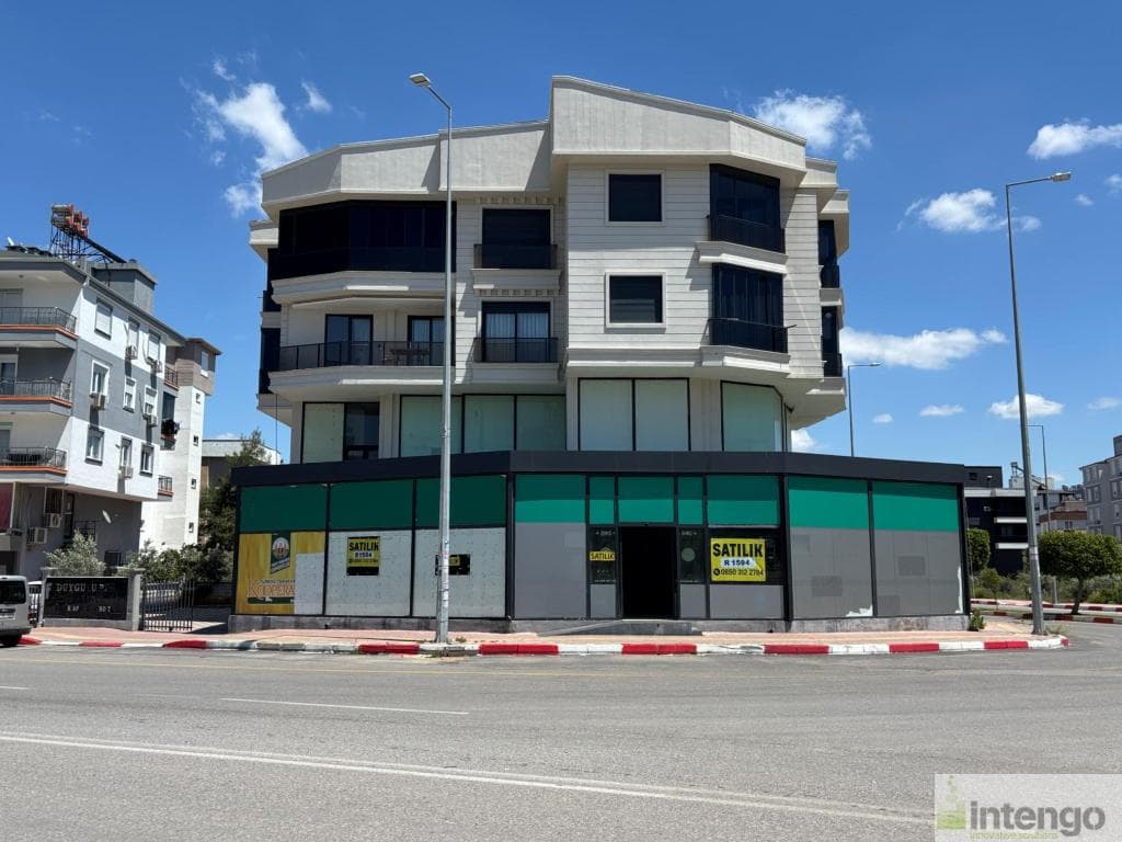 KEPEZ MEHMET AKİF ERSOY CADDESİ'NDE SATILIK İKİ KATLI DÜKKAN (R-1594)