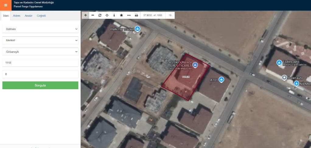 BATMAN MERKEZ BATIŞEHİR KONUTLARI'NDA SATILIK DAİRE (R-1827)
