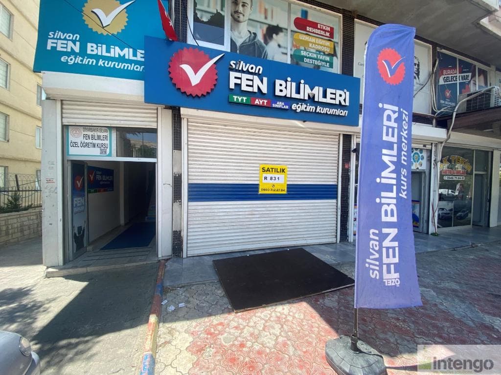 SİLVAN DİYARBAKIR CADDESİ'NDE SATILIK DÜKKAN (R-831)