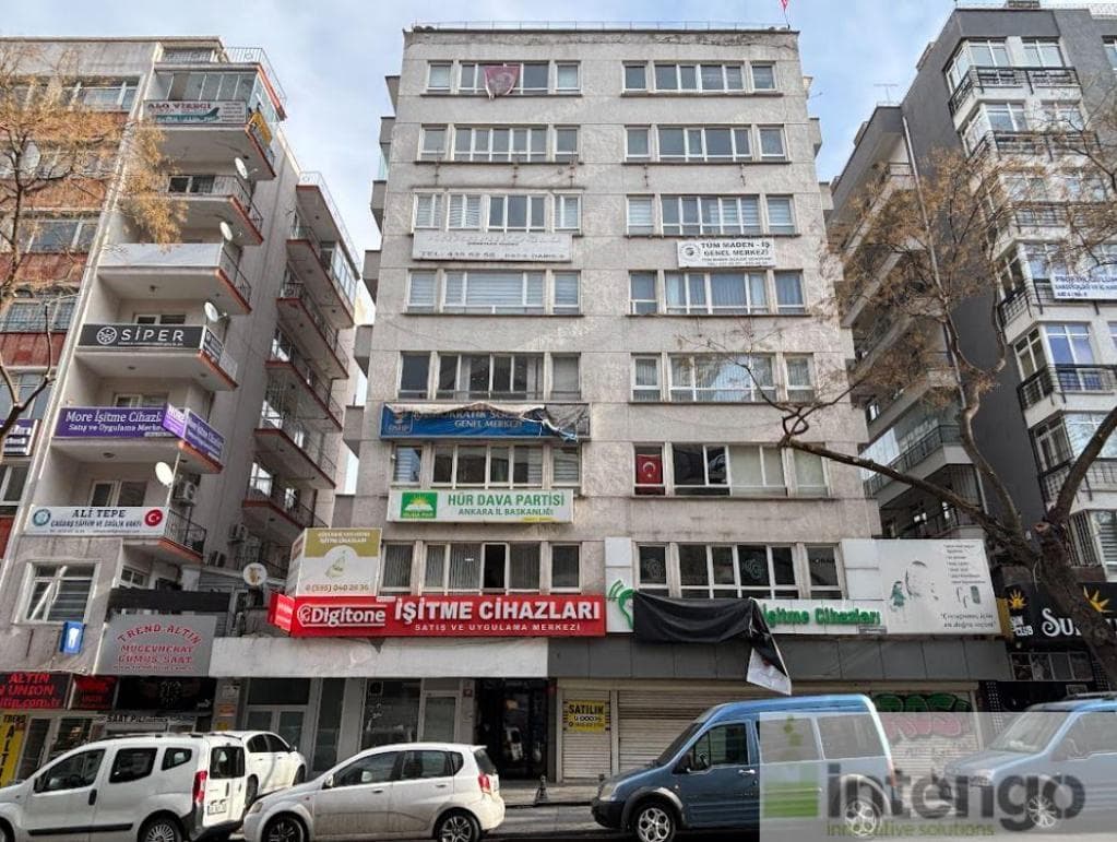 ÇANKAYA MİTHATPAŞA CADDESİ'NDE SATILIK 3 KATLI DÜKKAN (U-00035)